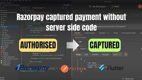 Razorpay captures payment without server side code | flutter