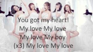 Girl's Day - Cupid Acoustic Ver. (Lyrics on screen) City Hunter OST chords