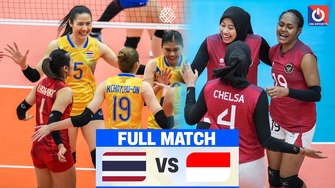 FULL HD | THÁI LAN vs INDONESIA | Chatchu-on - Thatdao phô diễn đẳng cấp trước Megawati
