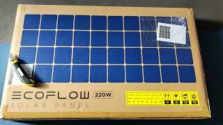 :    EcoFlow 220W Solar Panel    