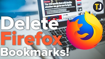 How to Delete Your Bookmarks on Firefox!