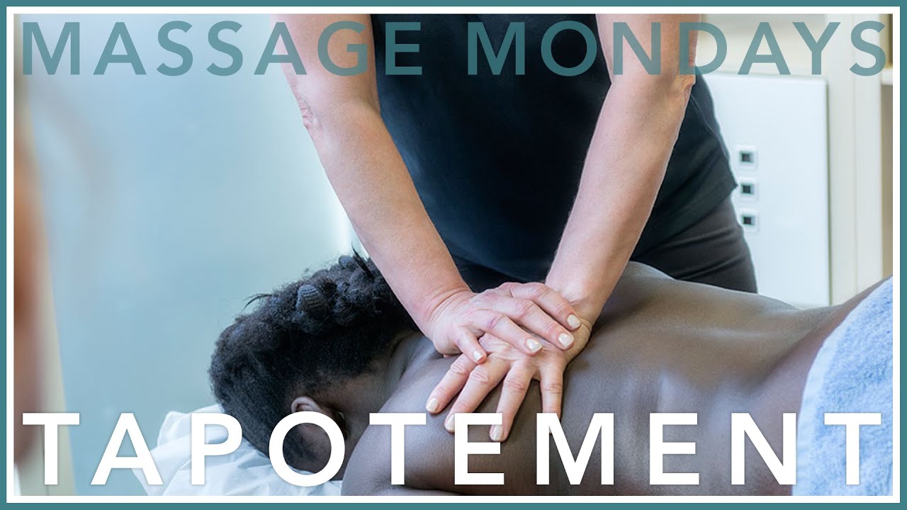 Massage Mondays Tapotement Sports Massage And Remedial Soft Tissue Therapy Youtube