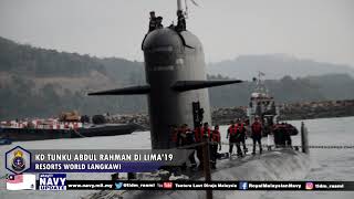 Ketibaan Kd Tunku Abdul Rahman Di Lima19 Resorts World Langkawi Youtube