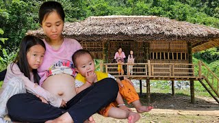 New Bamboo House 100% completed - True life of a Pregnant Single Mother