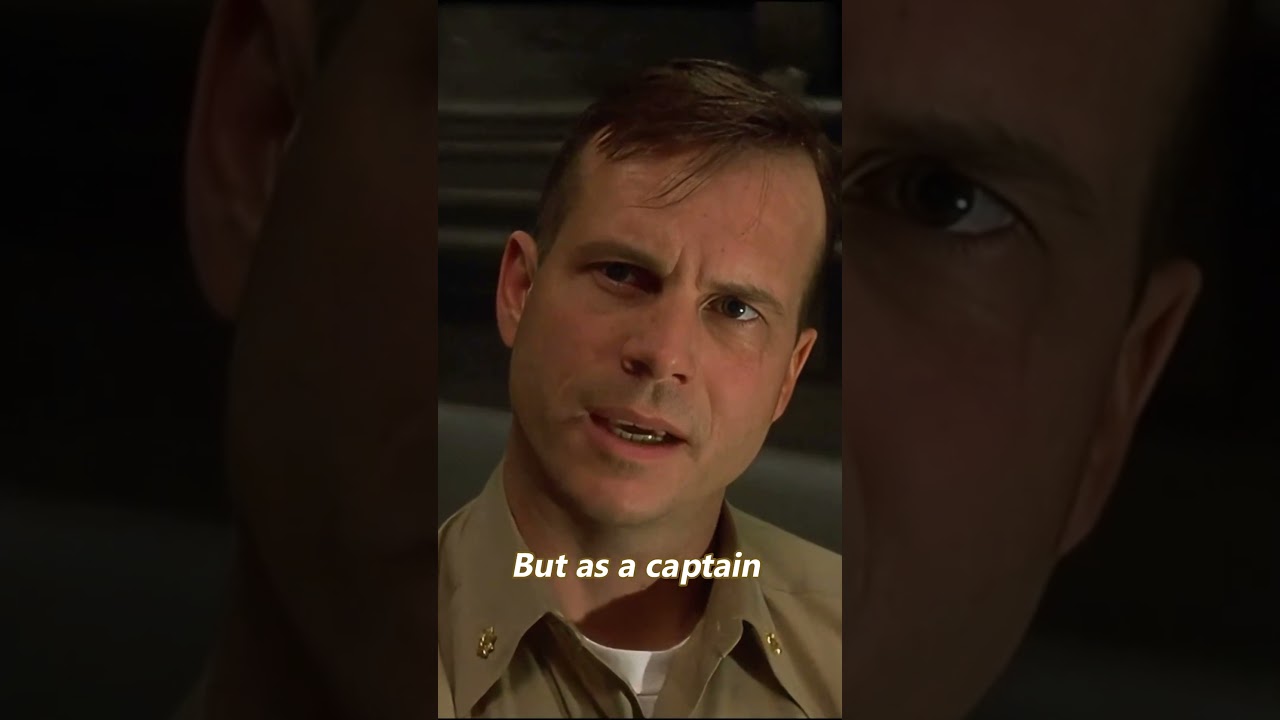 'You've got no business being a Captain' l U571 #viralvideo #moviescenes #action #movie