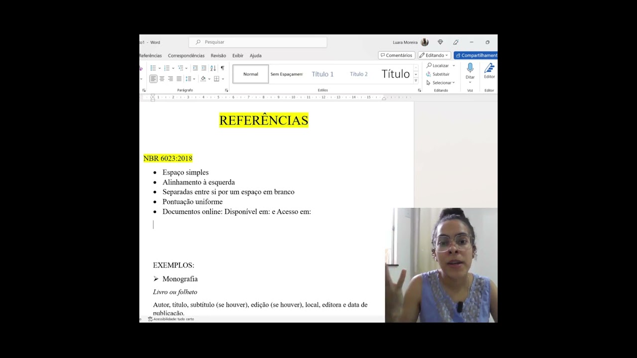 Aprenda a referenciar corretamente no seu TCC #tcc #abnt #referências #universitario #estudante