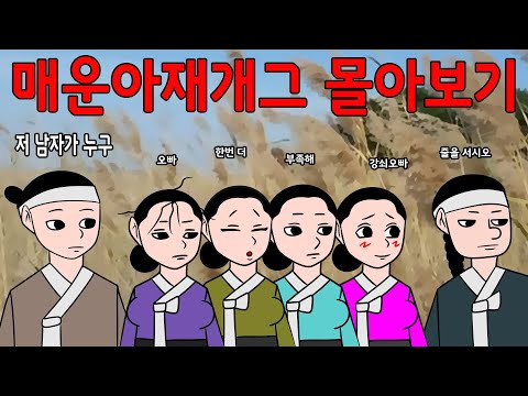   매운아재개그 쭉 몰아보기 2 어른유머 웃긴 재밌는 해학 고금소총