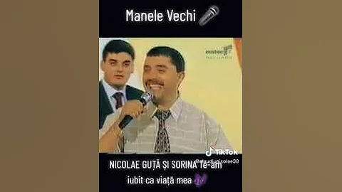 NICOLAE GUTA&SORINA TE AM IUBIT CA VIATA MEA  La Antena 1 2003