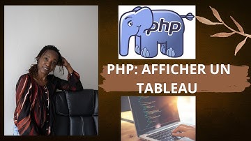 Les bases de PHP: afficher un tableau avec foreach et var_dump