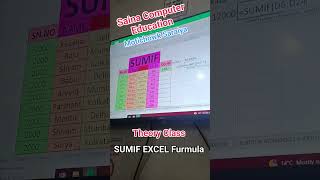 #sumifs #computerknowl #computerknowl #adca #excel #word #powerpoint #saina computer education