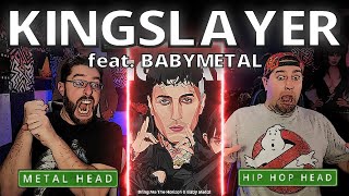 HIP HOP HEAD REACTS TO BRING ME THE HORIZON (feat. BABYMETAL): KINGSLAYER - AN EPIC COLLAB!!