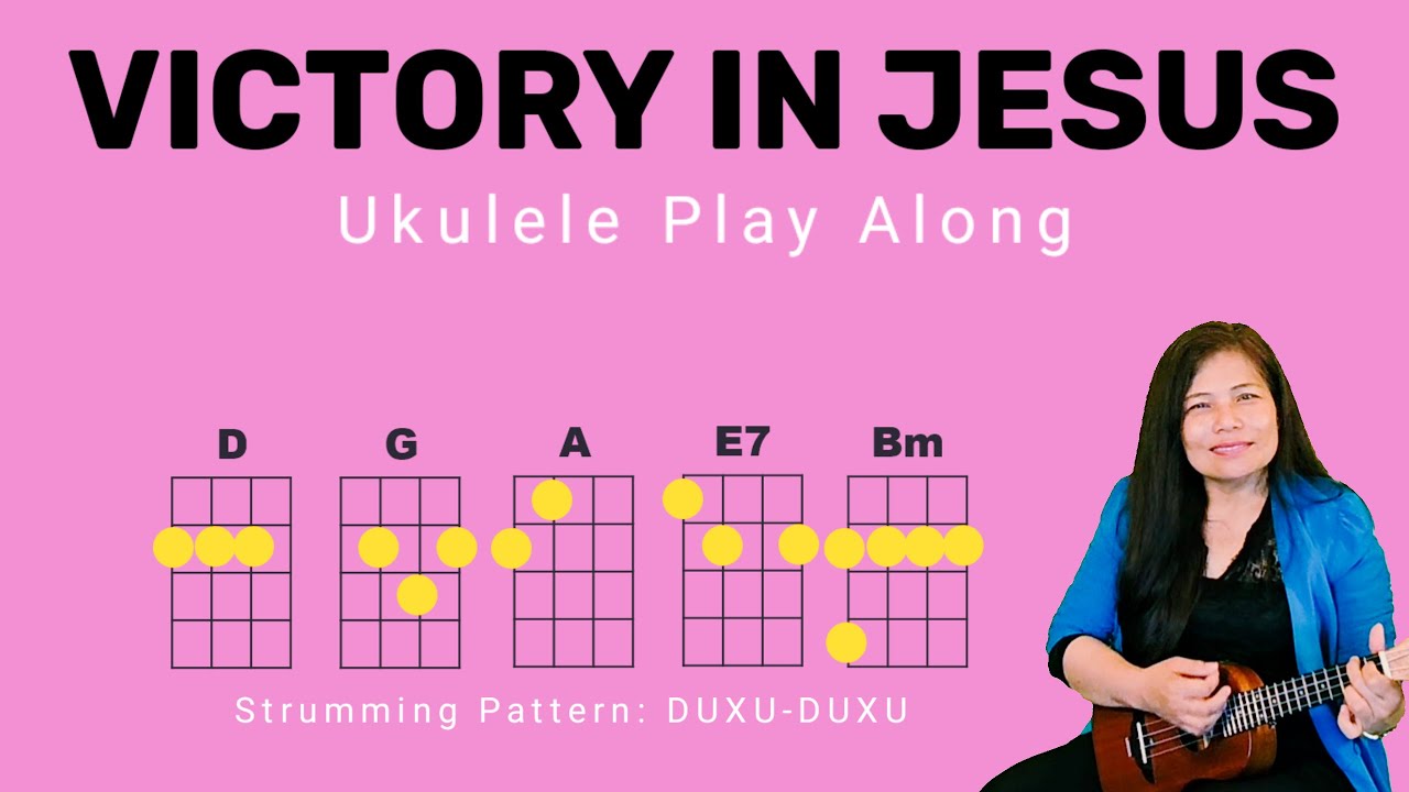 VICTORY IN JESUS SDA HYMN UKULELE TUTORIAL PLAY ALONG YouTube