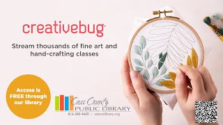 Creativebug at CCPL
