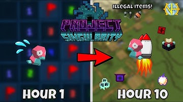 Completing Every Minesweeper on GTNH HERMITCRAFT (project singularity start)