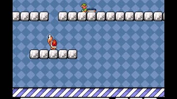 SMB3 for Super Mario All-Stars Custom Level #364 - Green Switch Palace (SMW)