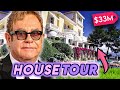 Elton John | House Tour | Mansions From Beverly Hills to France