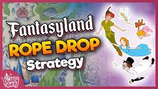 BEST Fantasyland Rope Drop Strategy at Disneyland