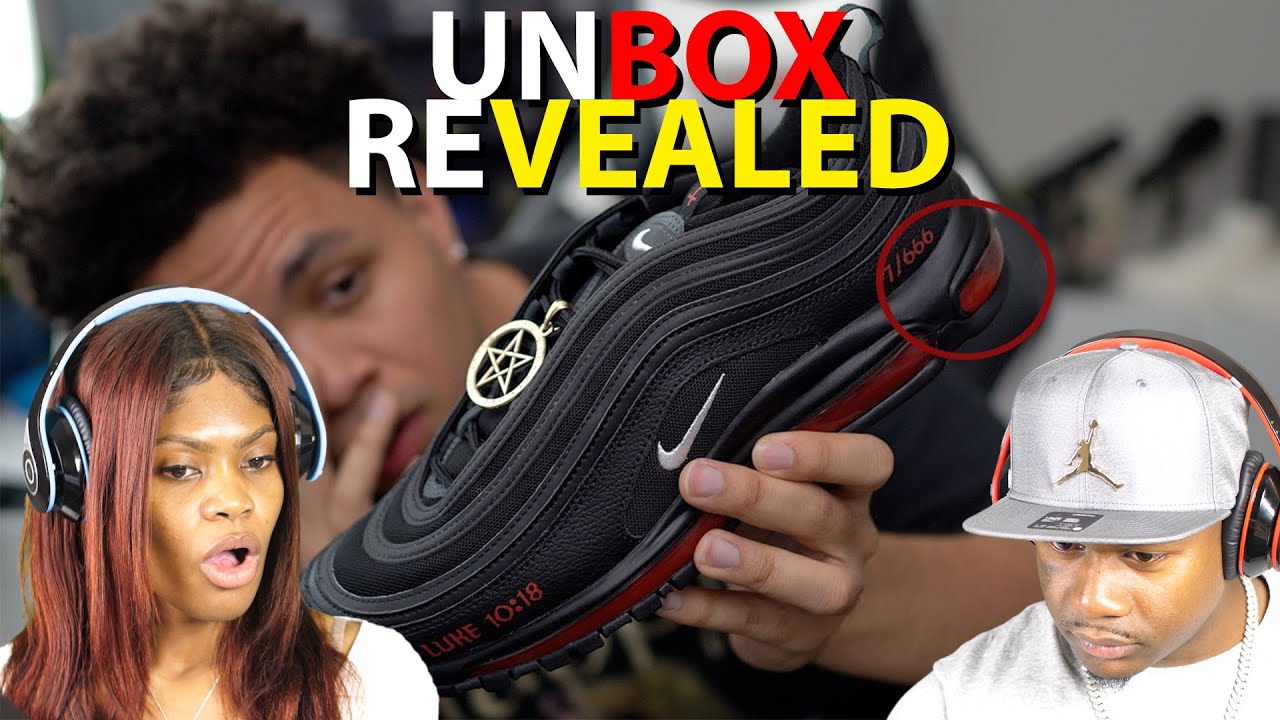 LIL NAS X $1,018 NIKE SATAN SHOES UNBOXING REACTION