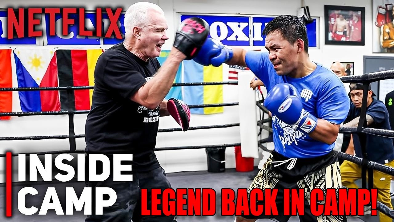Обратный отсчет до выхода новых боев на Netflix: Мэнни Пакьяо готовится к реваншу с Мэйвезером в ...