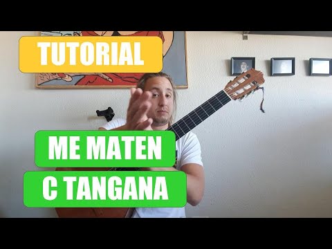 CÓMO TOCAR ME MATEN en GUITARRA | Tutorial con ACORDES | C Tangana, Antonio Carmona