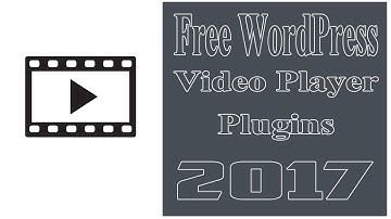 Best Free WordPress Video Player Slider Plugins 2017 #Top 5