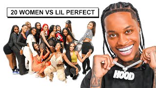 20 WOMEN VS 1 YOUTUBER: LIL PERFECT
