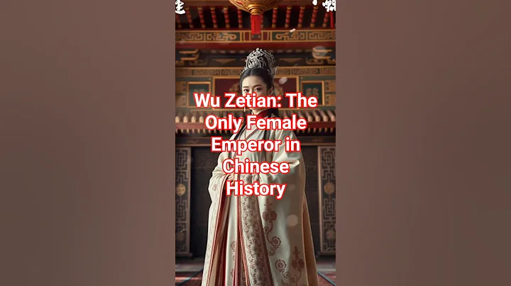 Wu Zetian: The Only Female Emperor in Chinese History (details in the description)