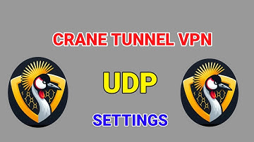 How to set up Crane tunnel VPN with upd settings for secure browsing