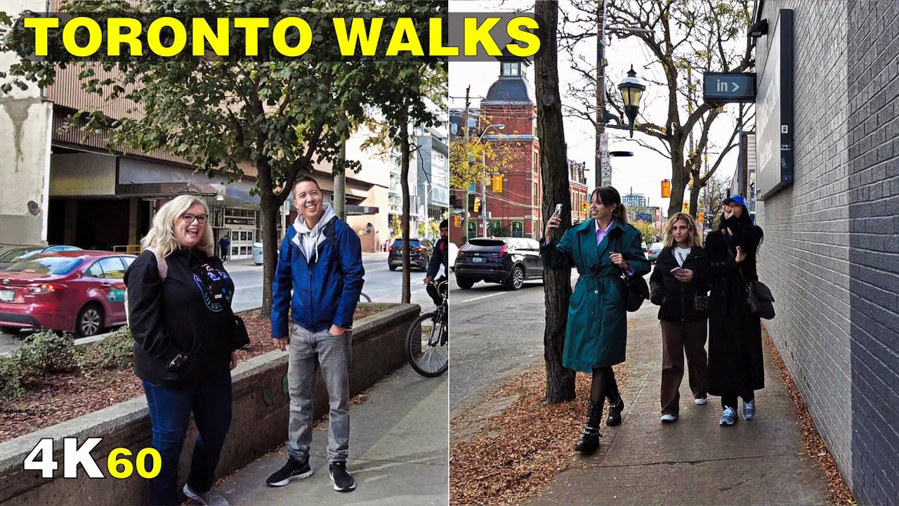 Walking to Cabbagetown in Toronto with Bevie YHZ (Oct 2021) YouTube