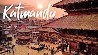 Um Tour pelo CENTRO de KATMANDU - Nepal l Ep.1