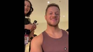 Dan Reynolds being so cute for over 5 minutes (part 3)