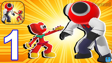 Merge Master: Bendy Monster - Gameplay Walkthrough Part 1 Level 1-12 Bendy + Rainbow Friends