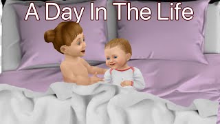 A Day In The Life Of A Toddler And A Baby || SIMS FREEPLAY