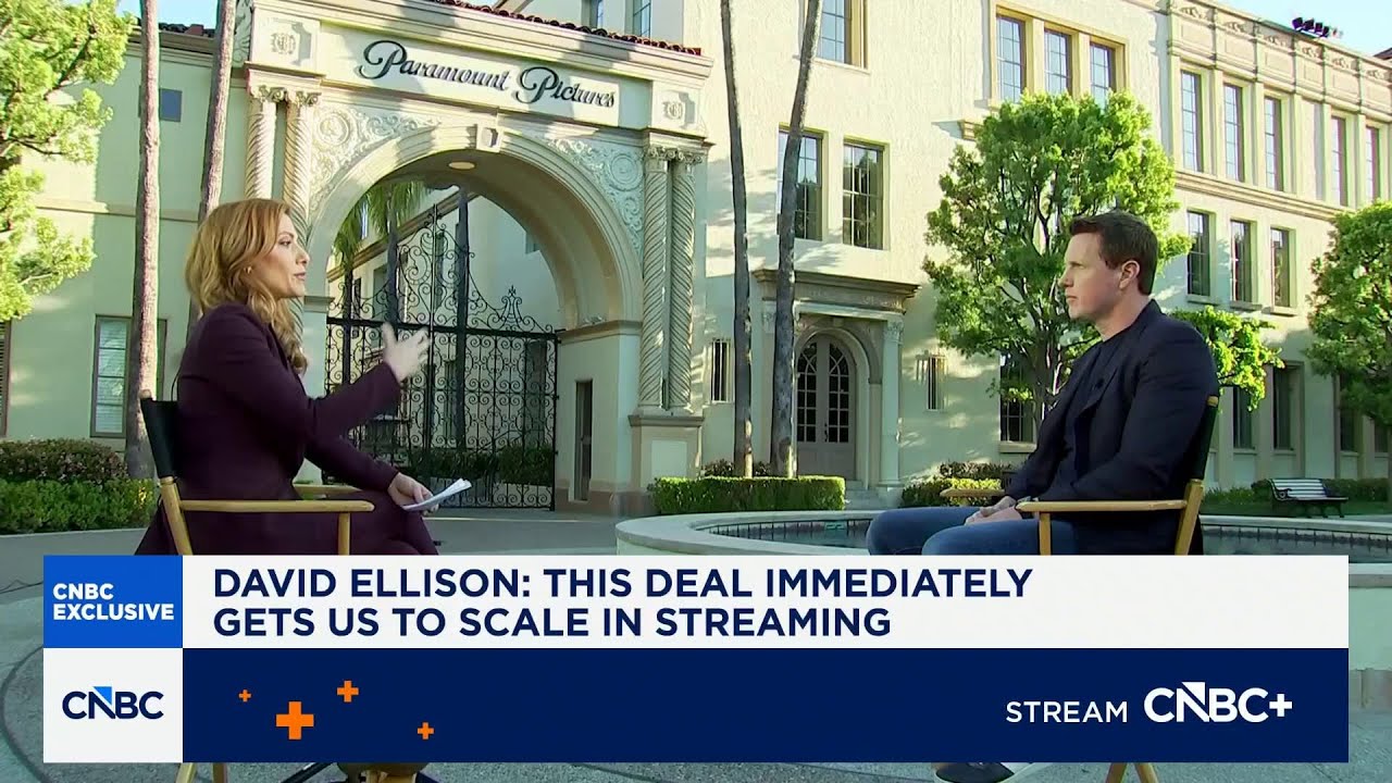 David Ellison: The Warner Bros. transaction will be positive for both CBS News and CNN