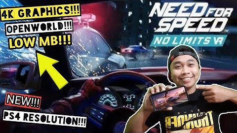 🔥NEED FOR SPEED -NO LIMIT | 4K/PS4 GRAPHICS | PARA SA MOBILE NAPAKAANGAS NITO !!!