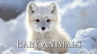 8 Hours Of Baby Animals In Winter Wonderland And Soothing Music for Relaxation