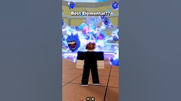 The Best Elemental Fruit in Blox Fruits! 😱😈 #bloxfruits