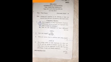 Bca 2nd sem kuk Maths questions paper 2024 #shortsfeed #kpop #yt #exam #bca #shortsviral