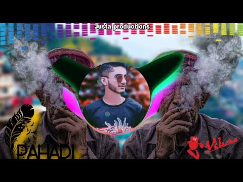 Latest bass boosted Pahadi Song  Main Pahari Banda dj remix  Justa production  2023   Vikas