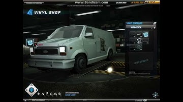 NFS World Offline Traffic Van in Car Dealer
