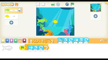 Coding an ABC Pattern in ScratchJr with a Repeat