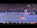 Andy Murray reacts to Nadal taking his time to challenge - Australian Open 2010