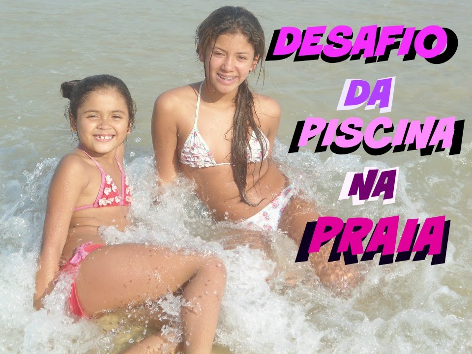 desafio da piscina na praia *VEDA 16 Video ViLOOK