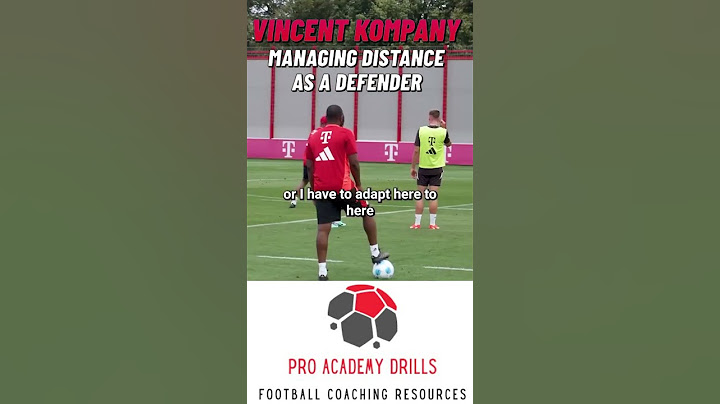 VINCENT KOMPANY MANAGING DISTANCES AS A DEFENDER ⚽️ #football #soccer
