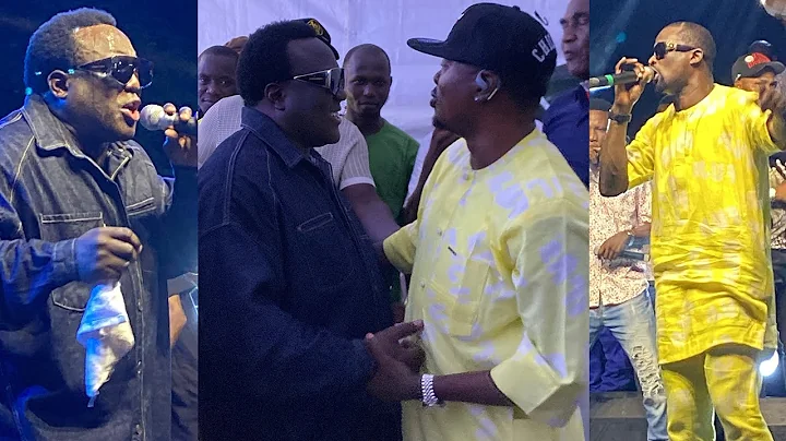 SEE THE MOMENT SAHEED OSUPA ,ALAO MALAIKA MEET TAIYE CURRENCY AT FUJI VIBRATION 