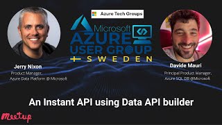 An Instant API using Data API builder at Azure User Group Sweden