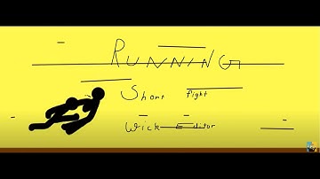 Wick Editor - Running short fight (animation)