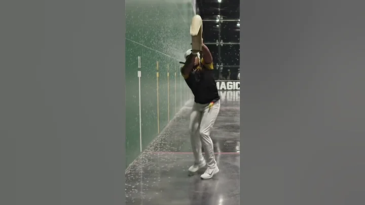 The crowd could NOT believe this happened😱 #jaialai #sports #miami #catch #rally