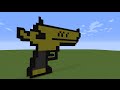Mincraft-lets build a Desert Eagle