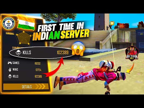 One Lakh Kill Completed 🔥❤️ Actionbolt In Squad Ranked game - Garena Free Fire